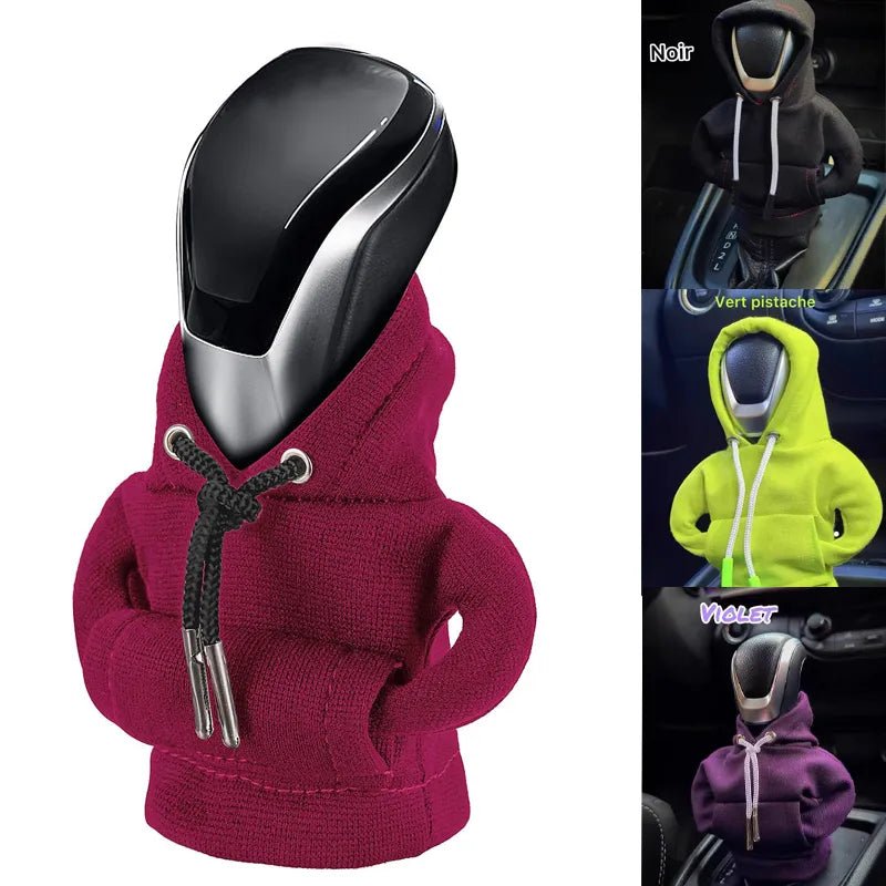 Gear Shift Knob Hoodie Sweatshirt - Car Interior Fashion Statement Gear Shift Hoodie Gifting By Julia M