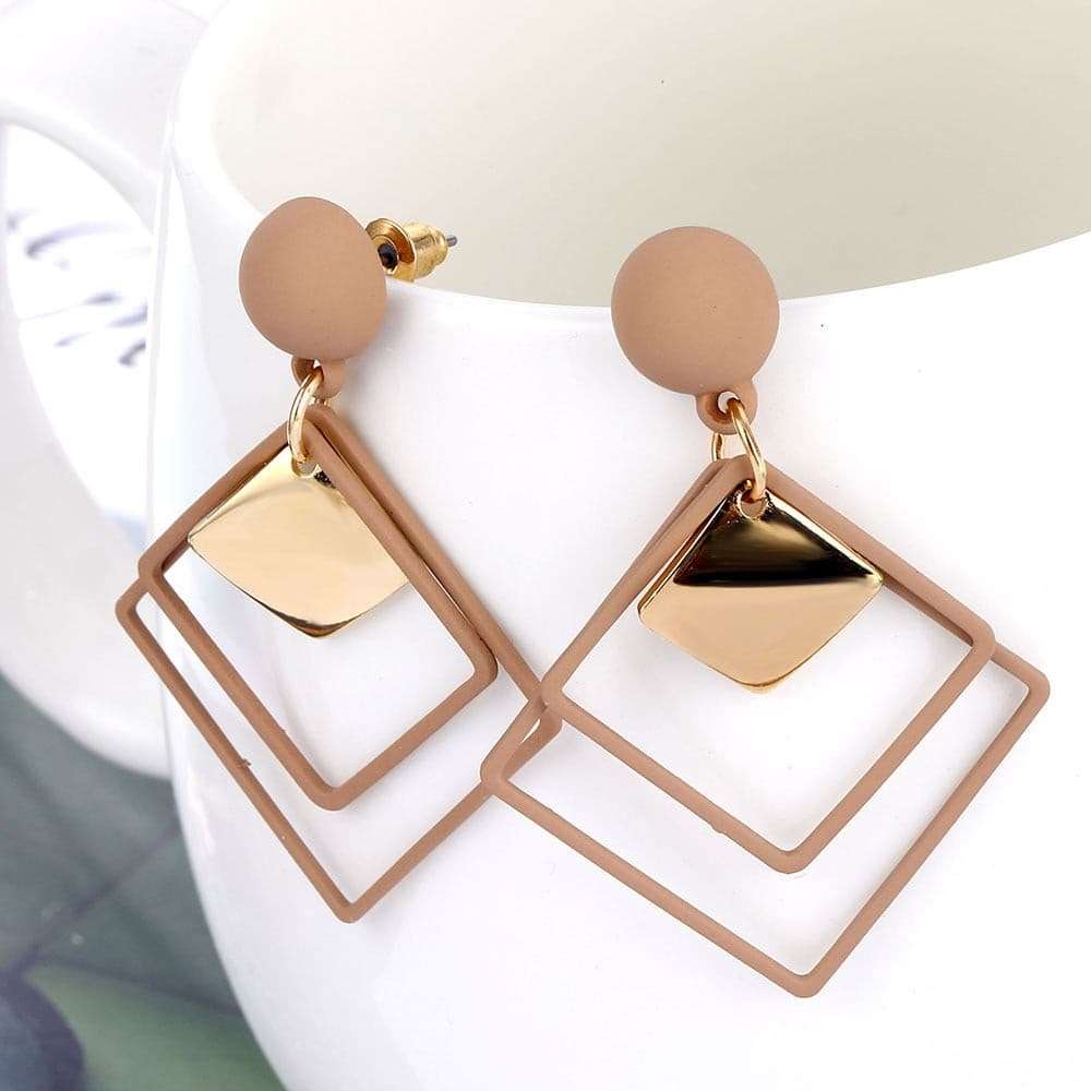 Geometric Drop Earrings Earrings gifting by julia m