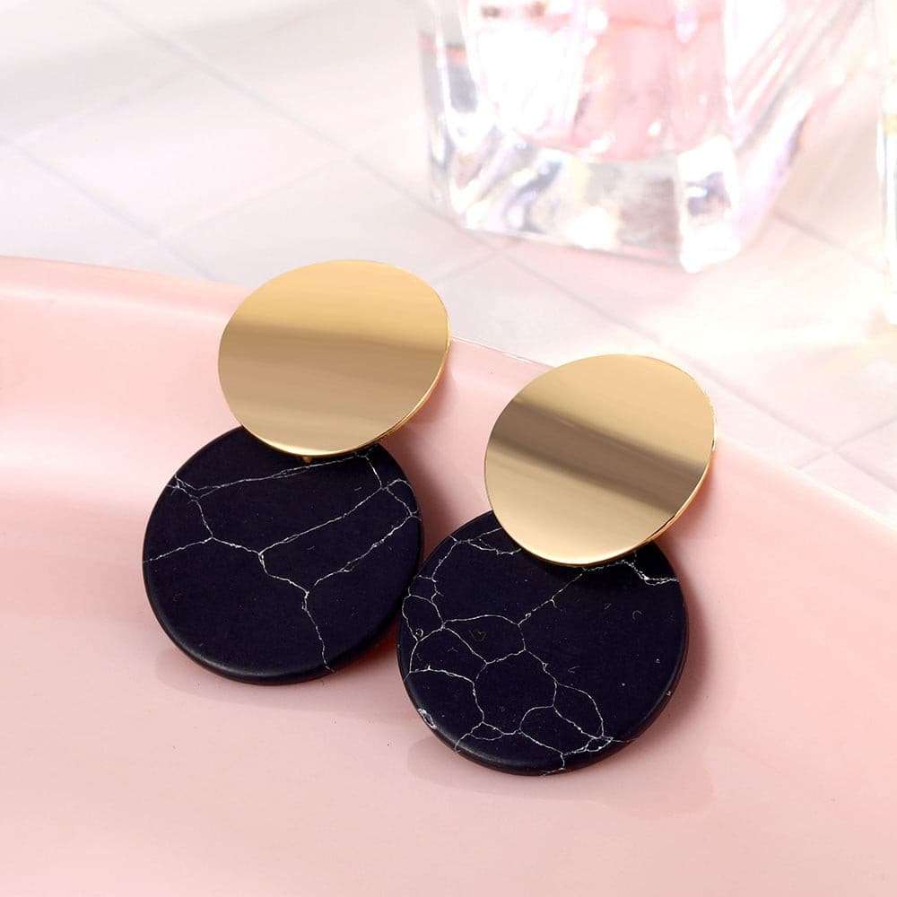 Geometric Drop Earrings Earrings gifting by julia m IPA0258-2