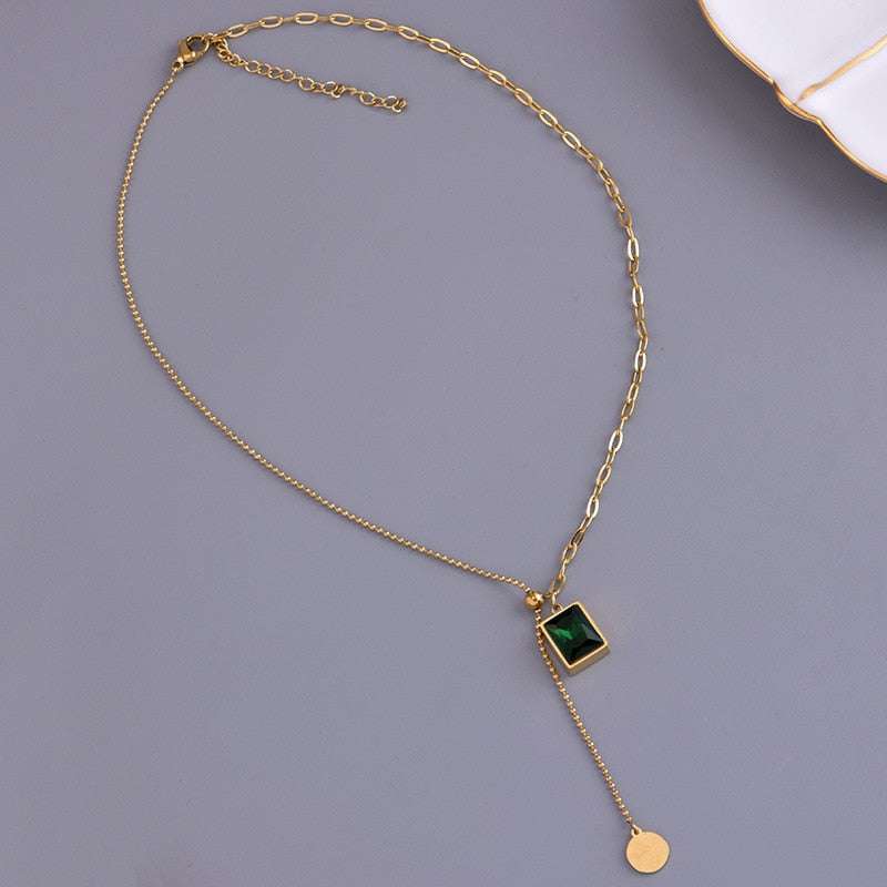 Geometric Pendant Necklace Necklaces Gifting By Julia M
