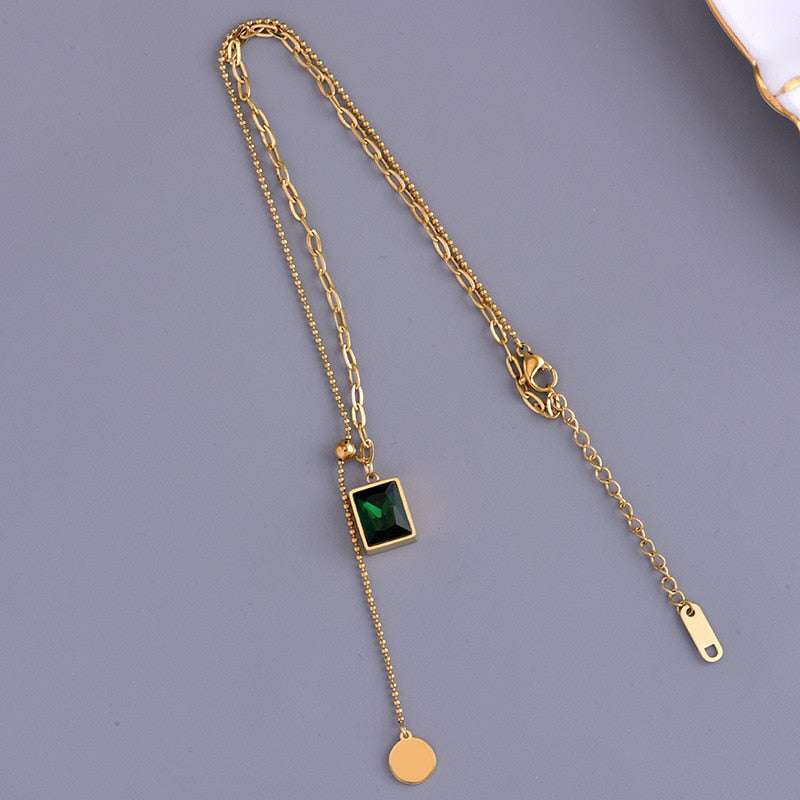 Geometric Pendant Necklace Necklaces Gifting By Julia M