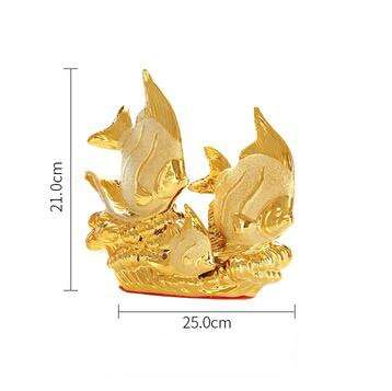 Gold Dolphin Figurines - A touch of European Elegance Decor gifting by julia m