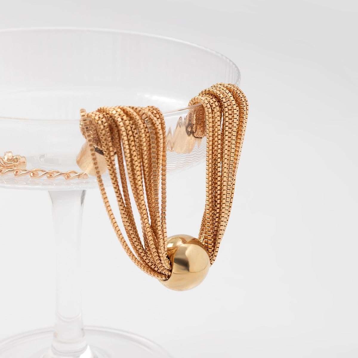 Gothic Twisted Chunky Chain Bracelet Bracelets Gifting By Julia M