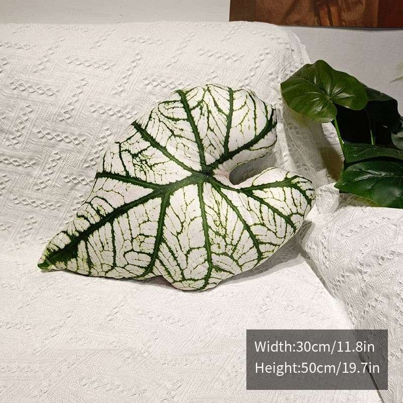 Green Leaf Pillow Cushions Plushie Green Leaf Pillow Cushions Gifting By Julia M