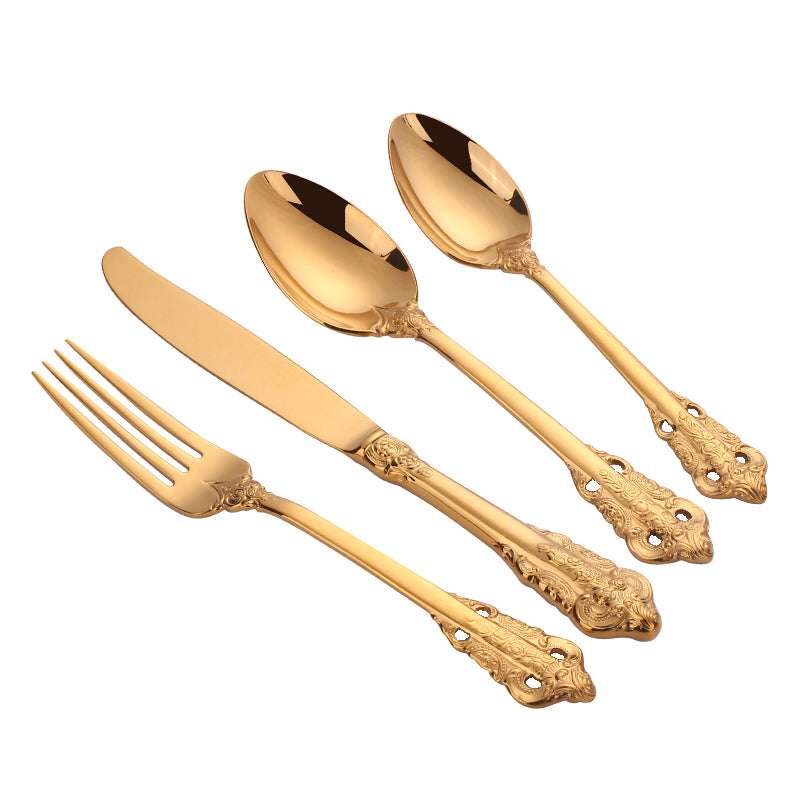 High Grade Luxury 304 Stainless Steel Flatware Set Flatware Set Gifting By Julia M