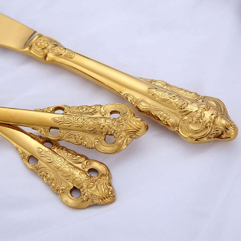 High Grade Luxury 304 Stainless Steel Flatware Set Flatware Set Gifting By Julia M