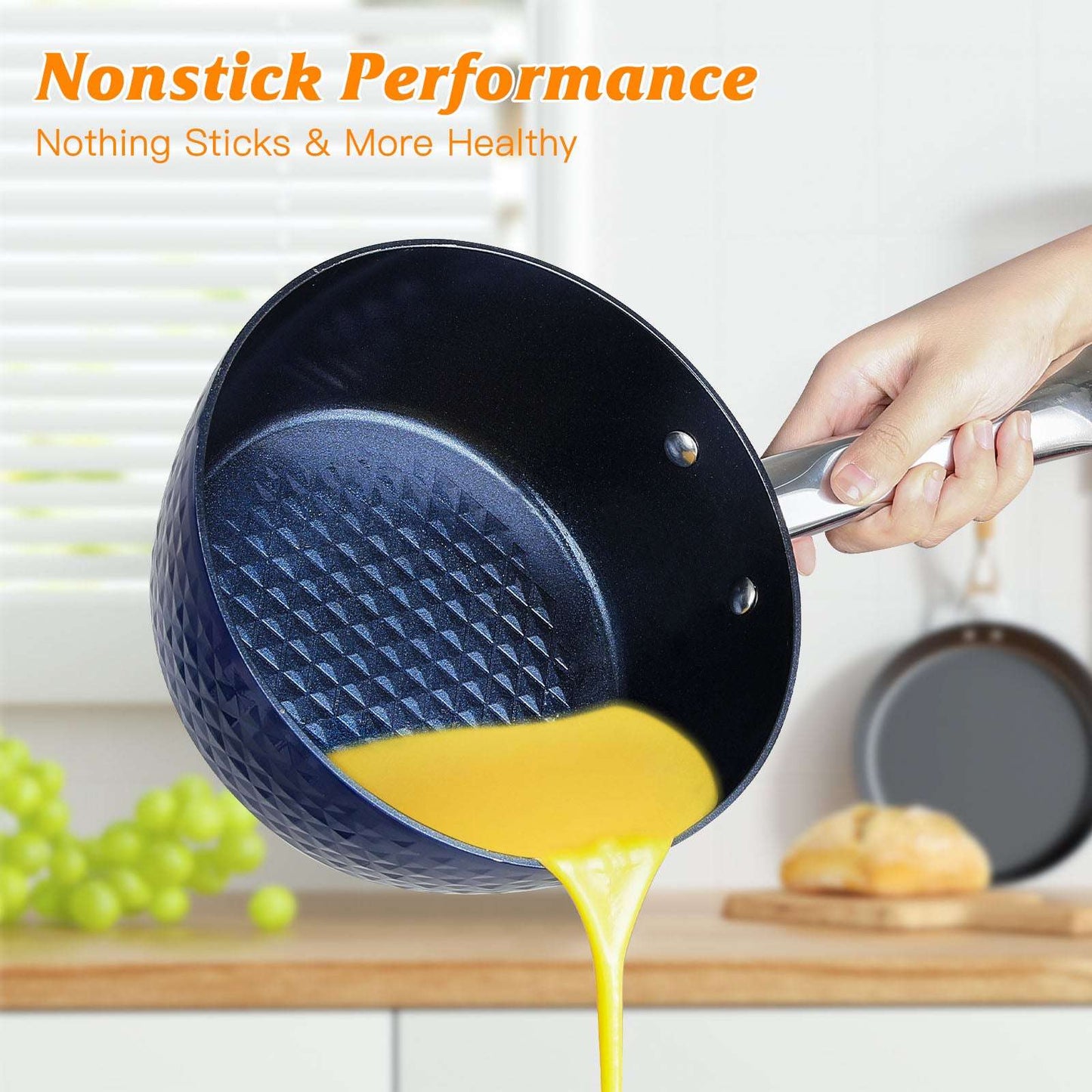Induction Diamond Saucepan induction saucepan Gifting by Julia M