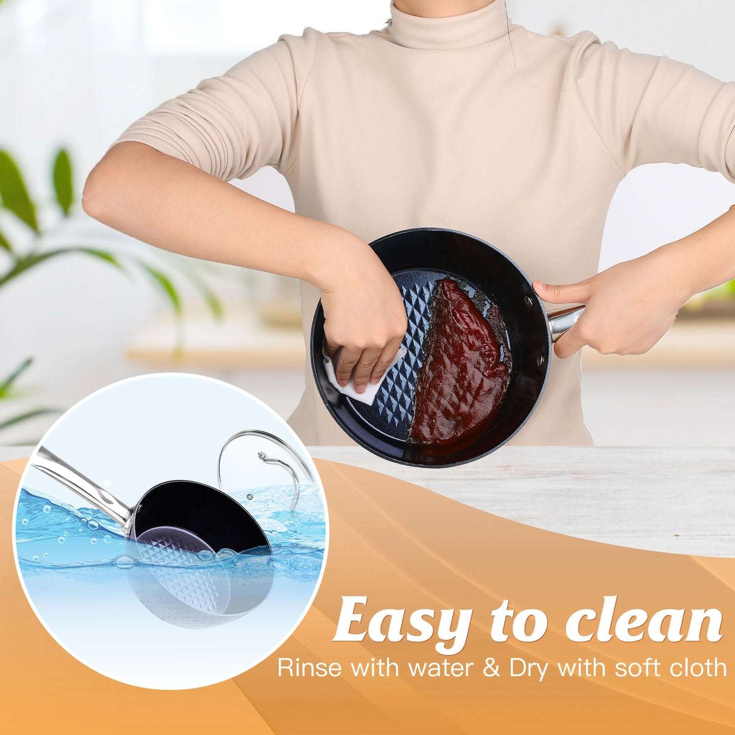 Induction Diamond Saucepan induction saucepan Gifting by Julia M