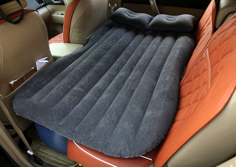 Inflatable Car Bed car inflatable bed Gifting by Julia M black