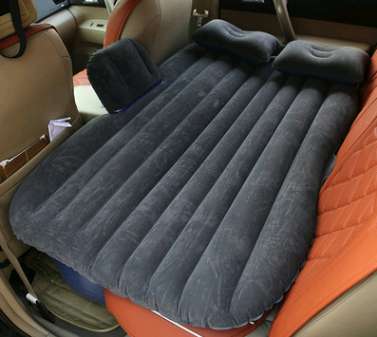 Inflatable Car Bed car inflatable bed Gifting by Julia M Black blocked