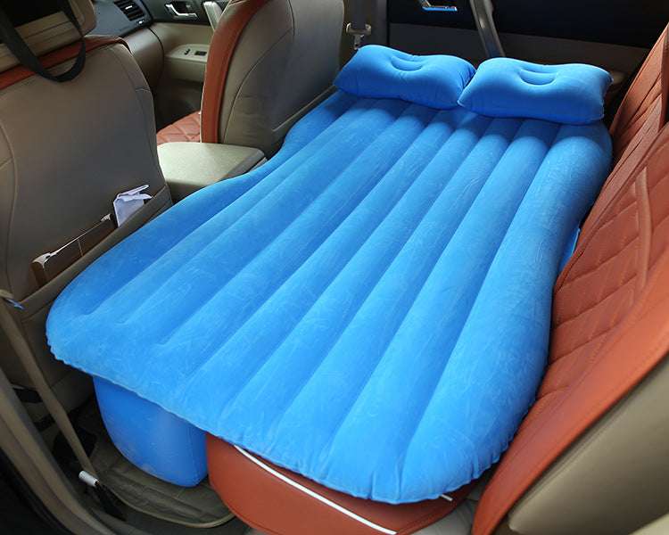Inflatable Car Bed car inflatable bed Gifting by Julia M blue
