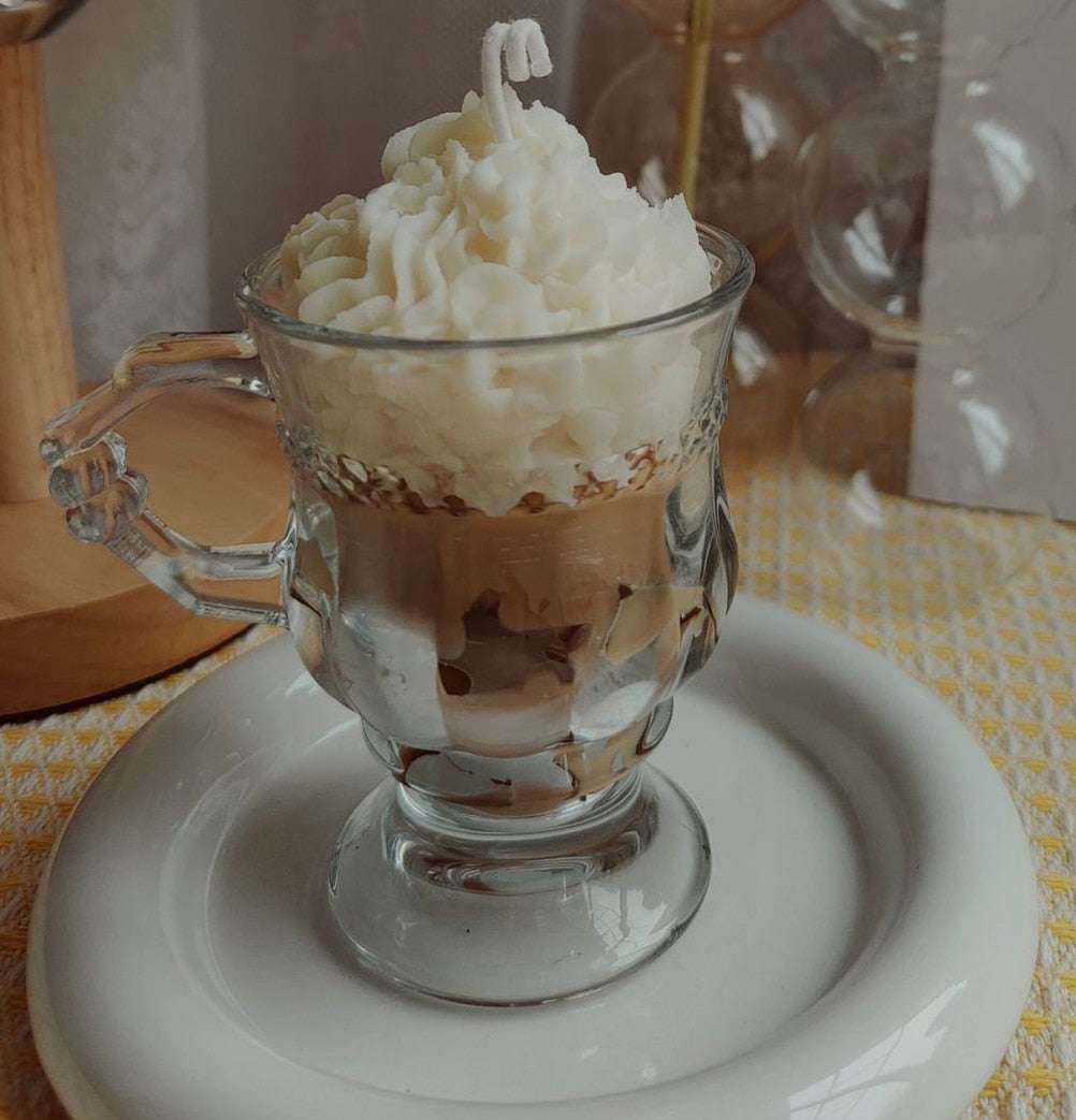 Latte Coffee Bliss Candle scented candle gifting by julia m