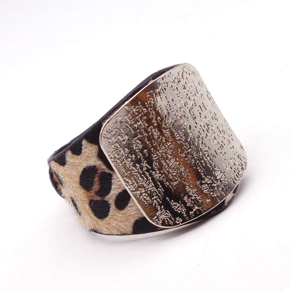 Leopard Charm Leather Bracelet Bracelets Gifting By Julia M 27