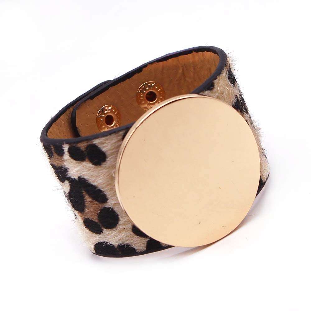 Leopard Charm Leather Bracelet Bracelets Gifting By Julia M 16