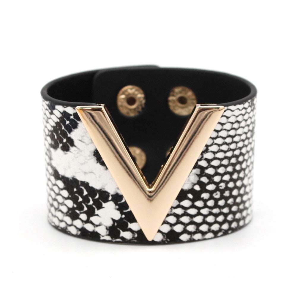Leopard Charm Leather Bracelet Bracelets Gifting By Julia M 8