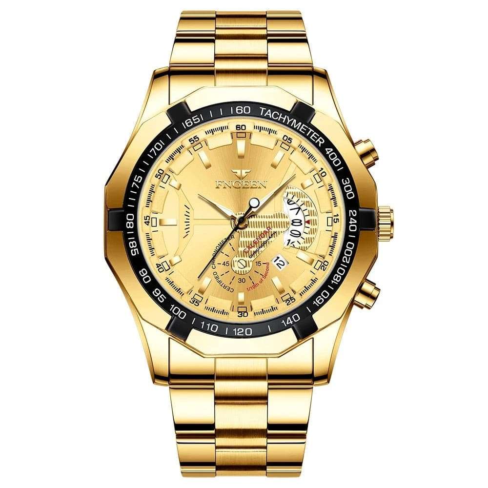 Limited Edition Quartz Wristwatch - Shock Resistant & Auto Date Wristwatch gifting by julia m