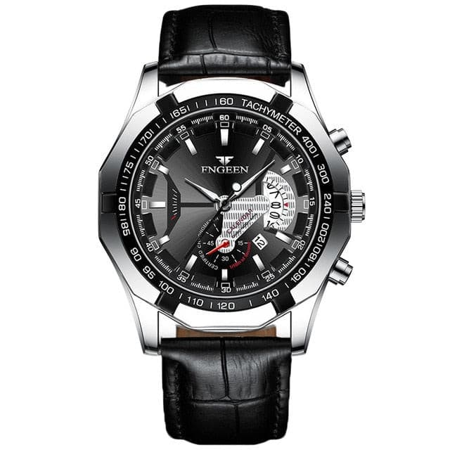 Limited Edition Quartz Wristwatch - Shock Resistant & Auto Date Wristwatch gifting by julia m s001-9