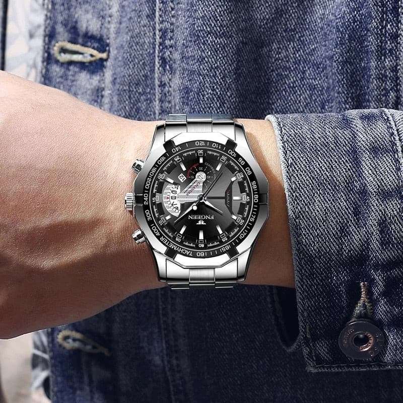 Limited Edition Quartz Wristwatch - Shock Resistant & Auto Date Wristwatch gifting by julia m