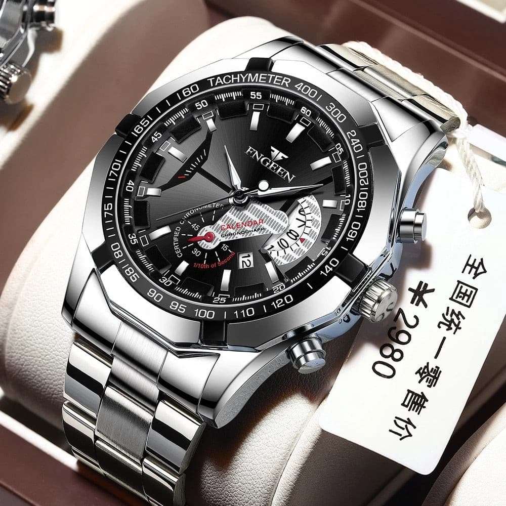 Limited Edition Quartz Wristwatch - Shock Resistant & Auto Date Wristwatch gifting by julia m