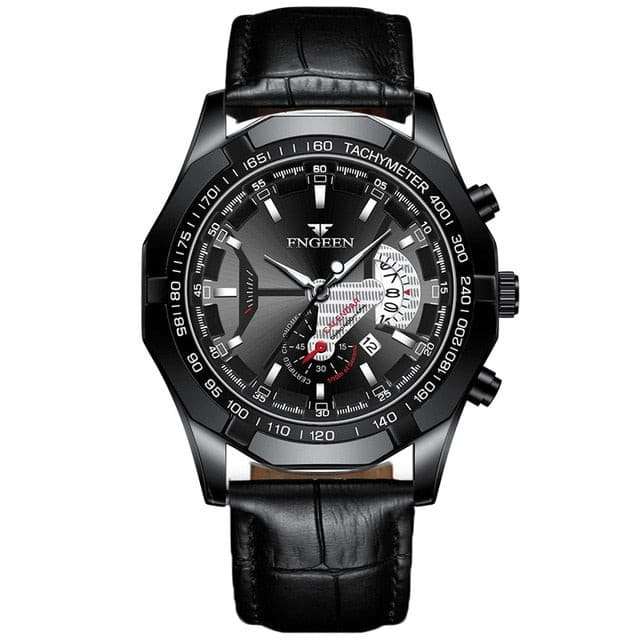 Limited Edition Quartz Wristwatch - Shock Resistant & Auto Date Wristwatch gifting by julia m s001-8