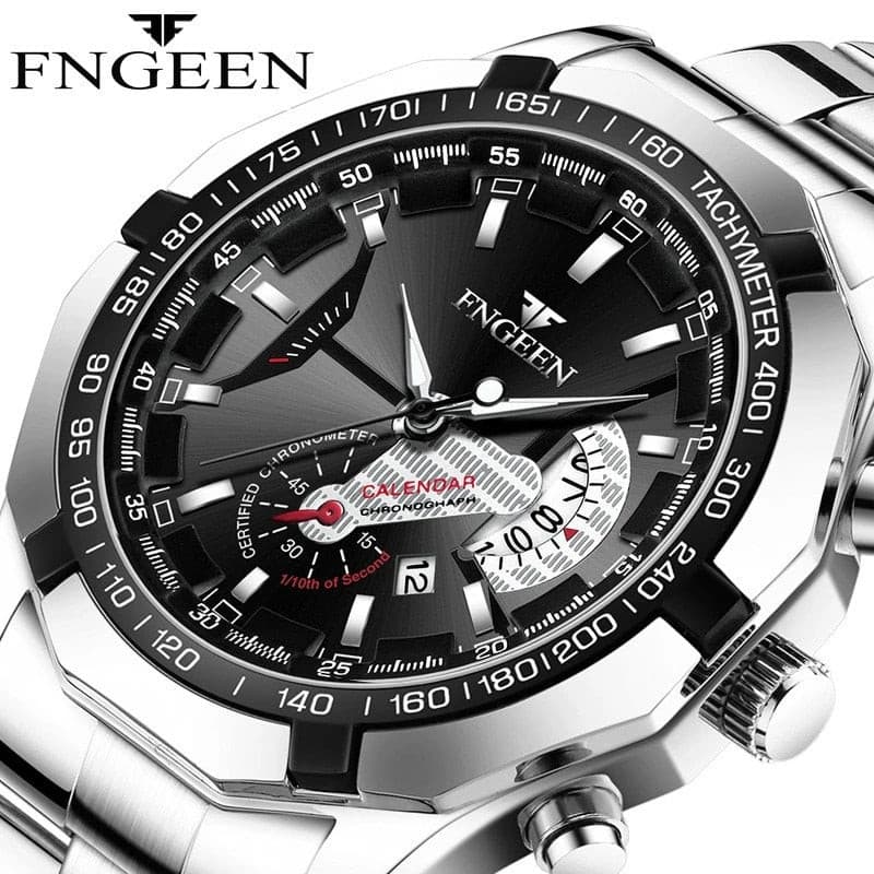 Limited Edition Quartz Wristwatch - Shock Resistant & Auto Date Wristwatch gifting by julia m