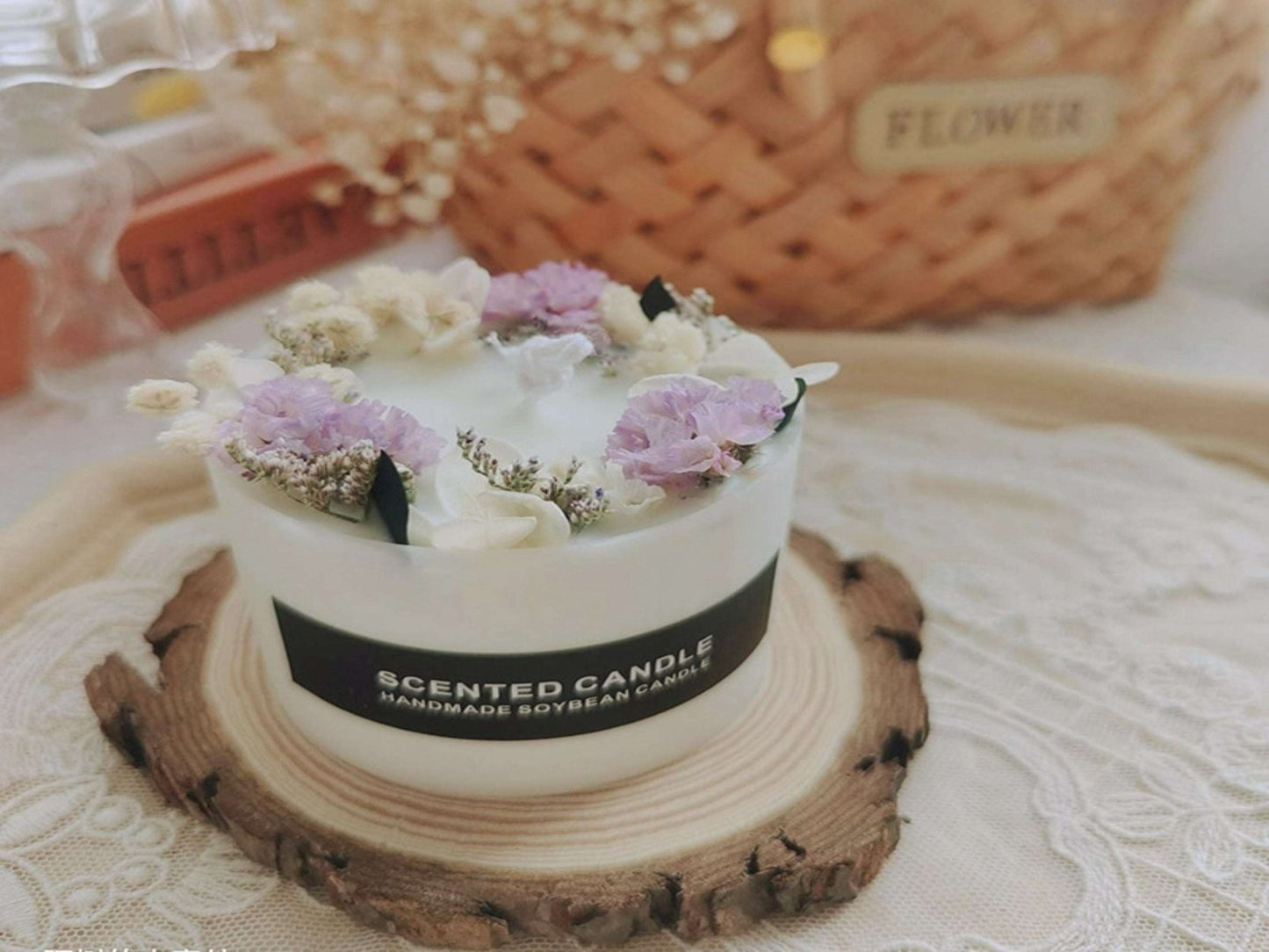 Luxury Beeswax Aromatherapy Candle Candles gifting by julia m