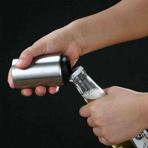 Magnetic Push-Down Bottle Opener automatic beer opener gifting by julia m