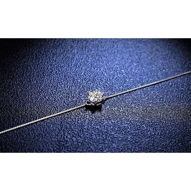 Moissanite Diamond Bracelet | 1 Ct Bracelets gifting by julia m
