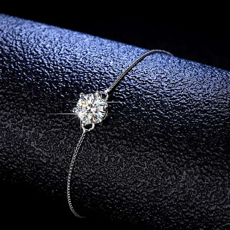 Moissanite Diamond Bracelet | 1 Ct Bracelets gifting by julia m