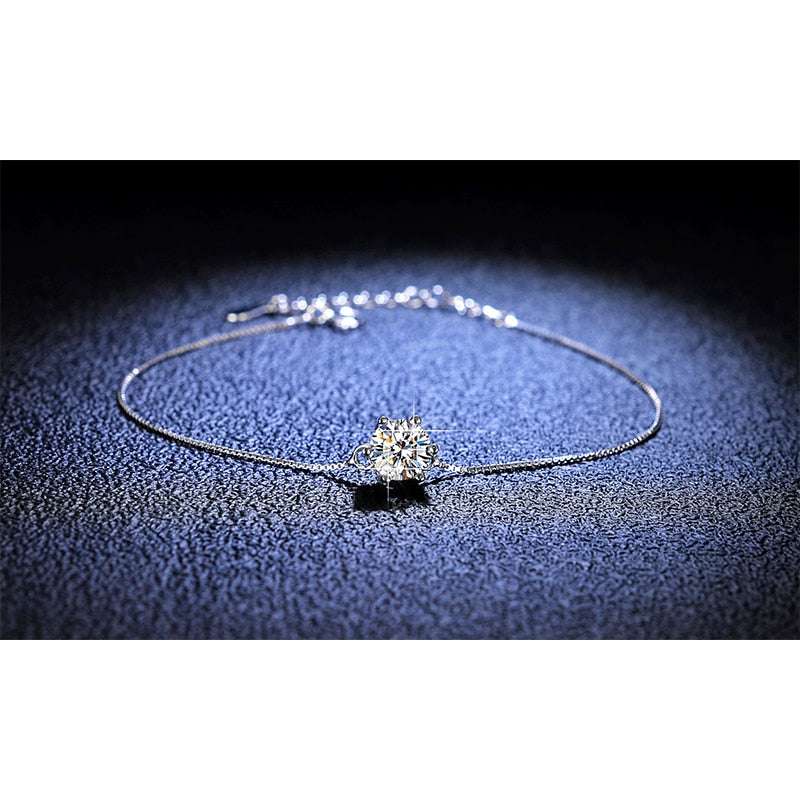 Moissanite Diamond Bracelet | 1 Ct Bracelets gifting by julia m