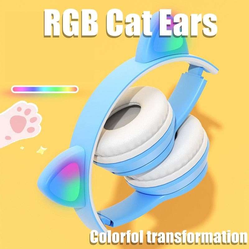Noise Cancelling Wireless Headphones RGB Headphones gifting by julia m