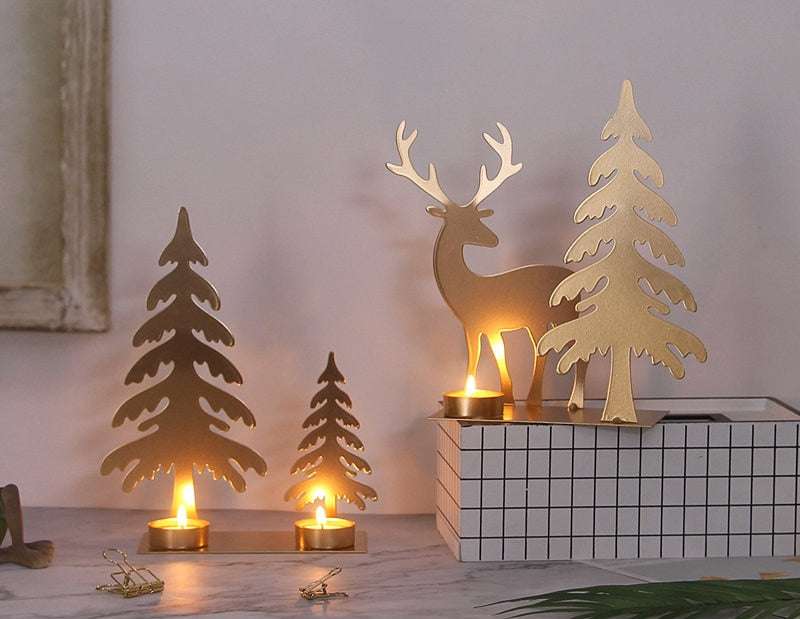 Nordic Wrought Iron Candle Holder candle holder gifting by julia m