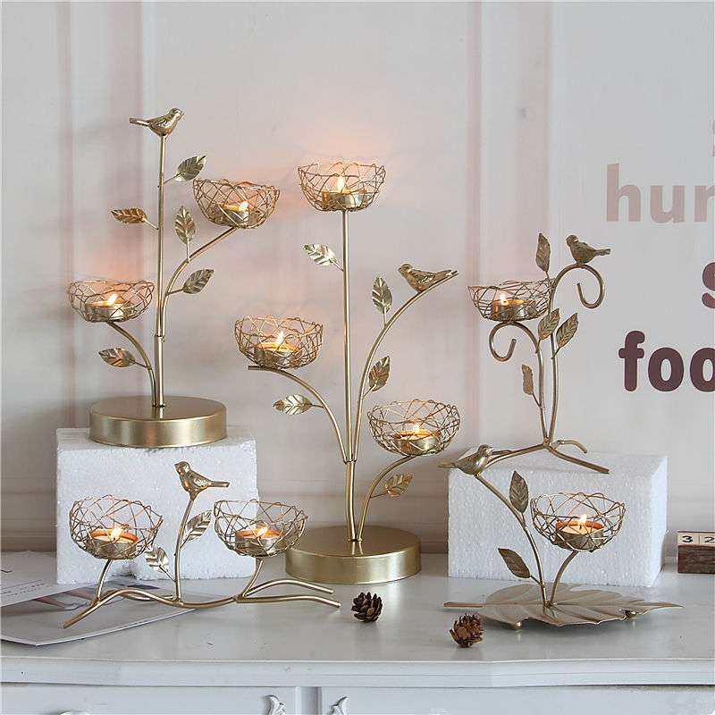 Nordic Wrought Iron Candle Holder candle holder gifting by julia m