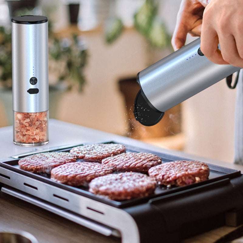 Rechargeable LED Electric Salt & Pepper Grinder Set Share | Wishlist | Report Video ID: gifting by julia m