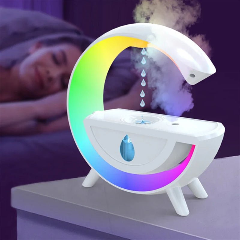 Anti-Gravity RGB Night Light Water Droplet Sprayer Humidifier RGB Night Light Gifting by Julia M