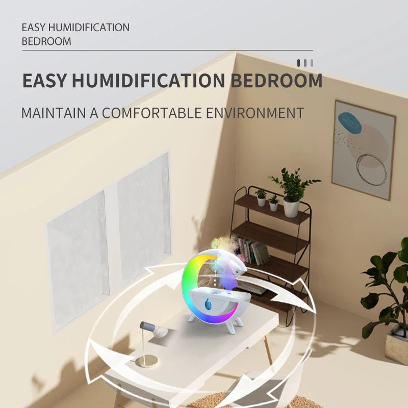 Anti-Gravity RGB Night Light Water Droplet Sprayer Humidifier RGB Night Light Gifting by Julia M
