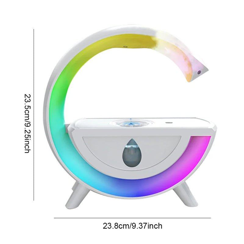 Anti-Gravity RGB Night Light Water Droplet Sprayer Humidifier RGB Night Light Gifting by Julia M White USB