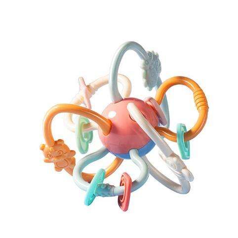 Rubber Stress Ball - Squeeze Away Stress and Boost Sensory Development for Babies and Toddlers Activity Toys gifting by julia m