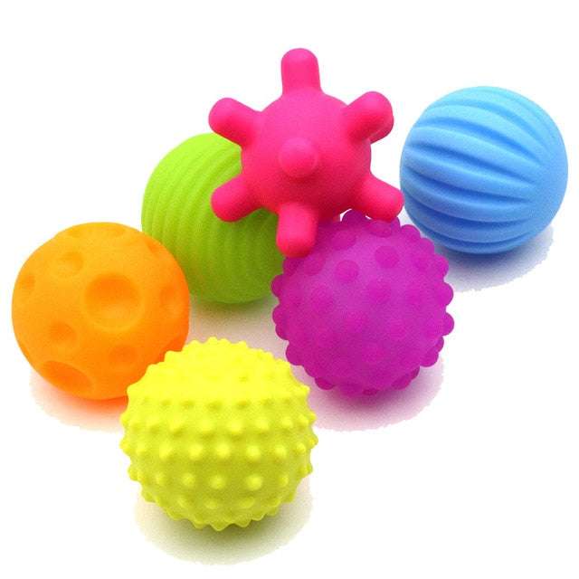 Rubber Stress Ball - Squeeze Away Stress and Boost Sensory Development for Babies and Toddlers Activity Toys gifting by julia m