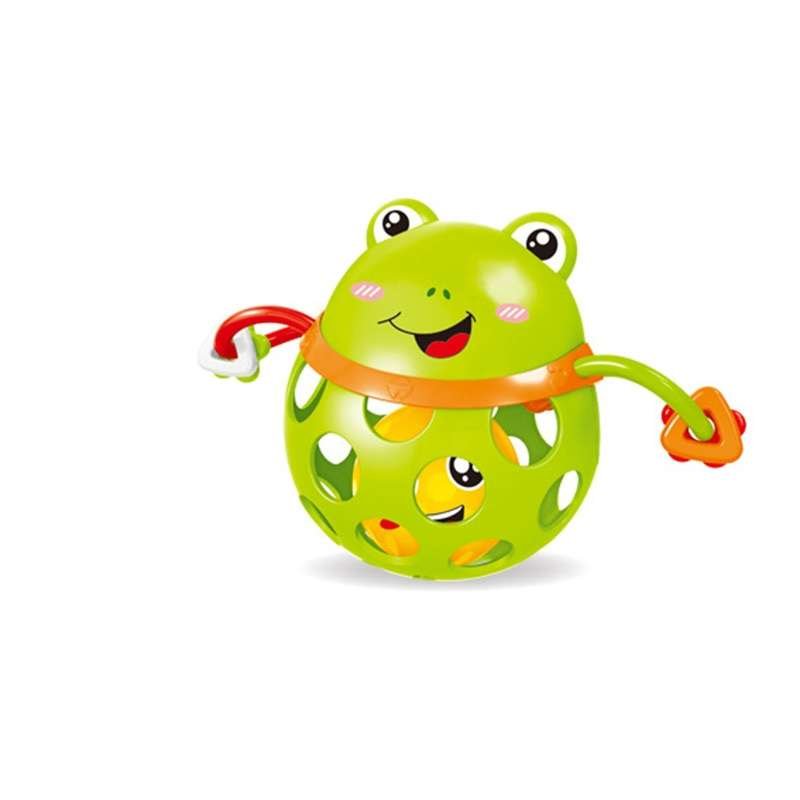 Rubber Stress Ball - Squeeze Away Stress and Boost Sensory Development for Babies and Toddlers Activity Toys gifting by julia m frog