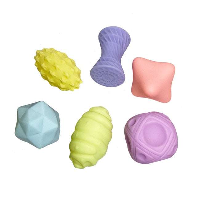 Rubber Stress Ball - Squeeze Away Stress and Boost Sensory Development for Babies and Toddlers Activity Toys gifting by julia m