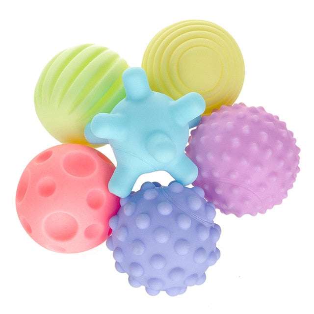 Rubber Stress Ball - Squeeze Away Stress and Boost Sensory Development for Babies and Toddlers Activity Toys gifting by julia m