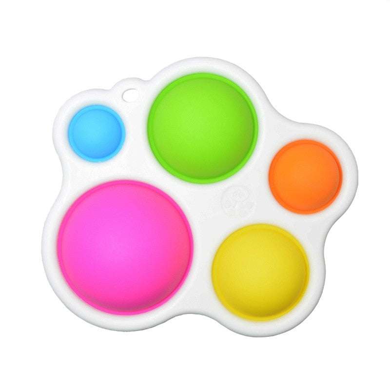 Rubber Stress Ball - Squeeze Away Stress and Boost Sensory Development for Babies and Toddlers Activity Toys gifting by julia m
