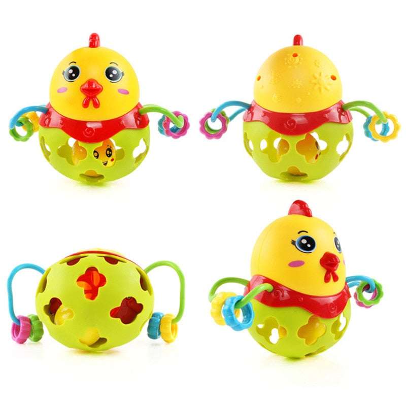 Rubber Stress Ball - Squeeze Away Stress and Boost Sensory Development for Babies and Toddlers Activity Toys gifting by julia m