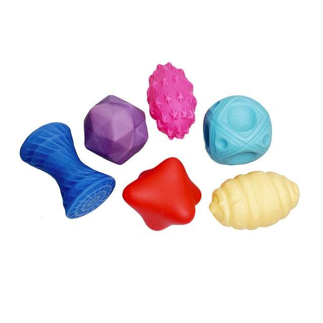 Rubber Stress Ball - Squeeze Away Stress and Boost Sensory Development for Babies and Toddlers Activity Toys gifting by julia m