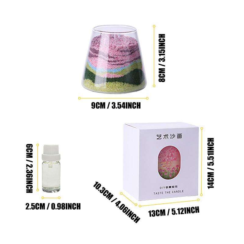 Scented Sand Art Candle - Unleash Your Creative Spirit candles Gifting By Julia M