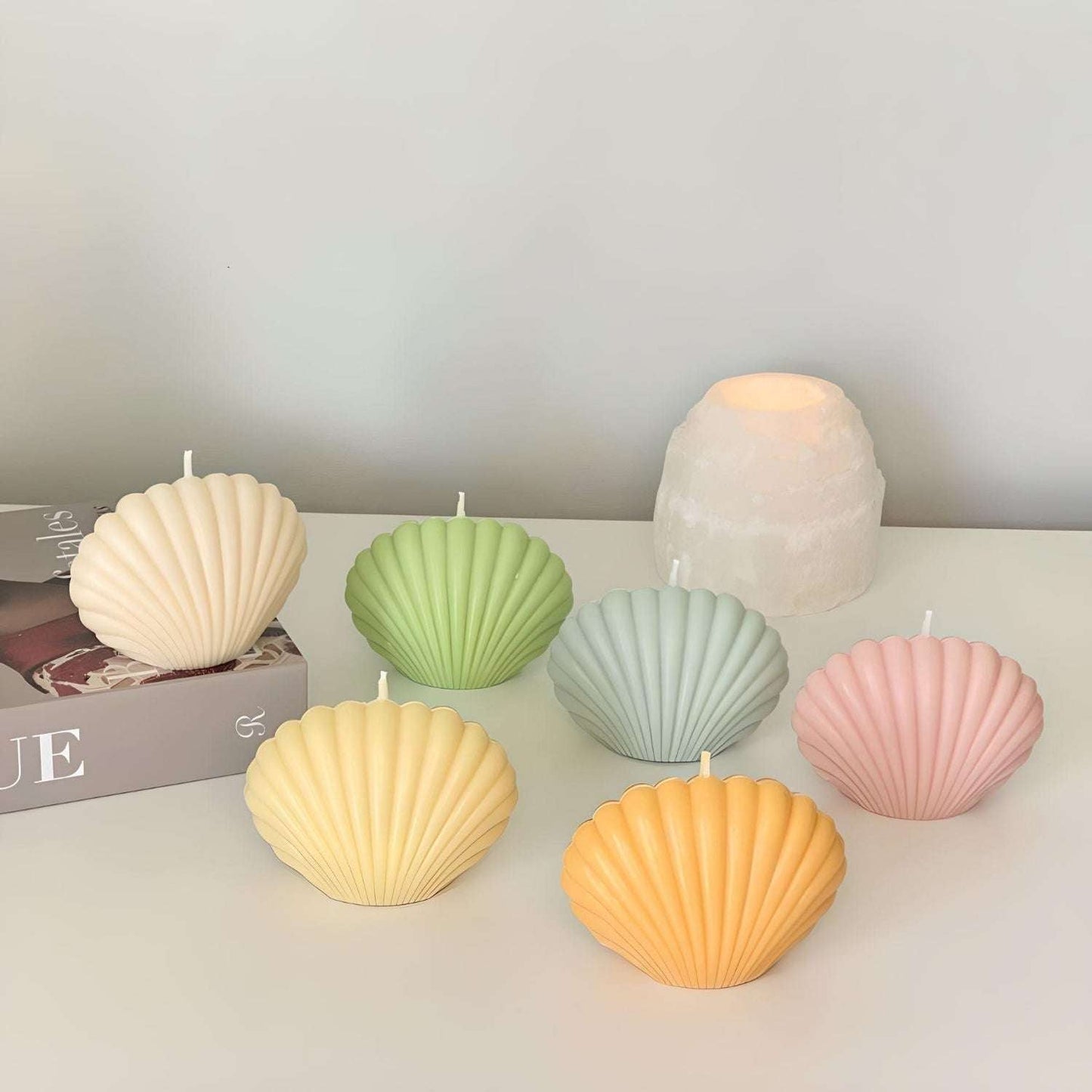 Shell Candle Art Candle candles Gifting By Julia M