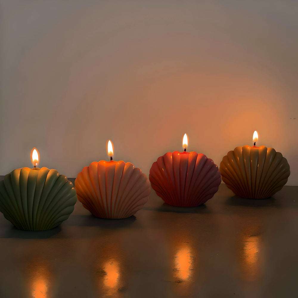 Shell Candle Art Candle candles Gifting By Julia M