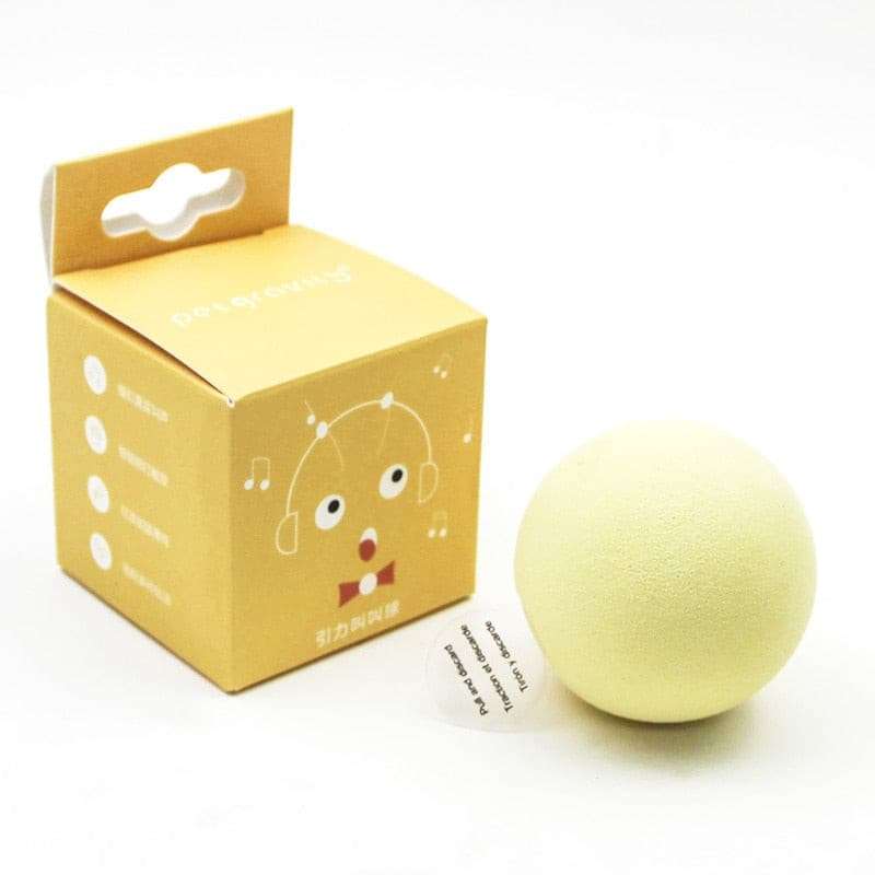 Smart Cat Toys -Interactive Ball Plush Electric Catnip Training Toy Cat Toys Gifting By Julia M Yellow China