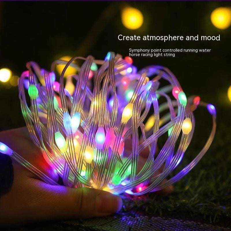 Smart Voice-Controlled USB LED Light String Lighting Gifting by Julia M